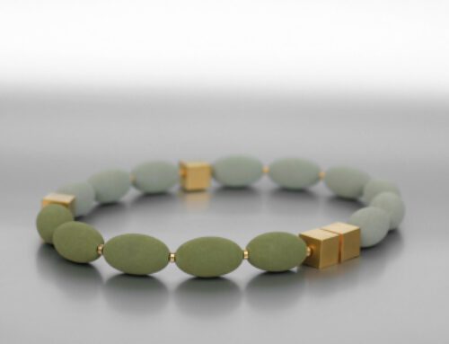 Collier Lava Olive